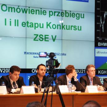 Konferencja SEG Omówienie przebiegu I i II etapu Konkursu ZSE V (fot. SEG)